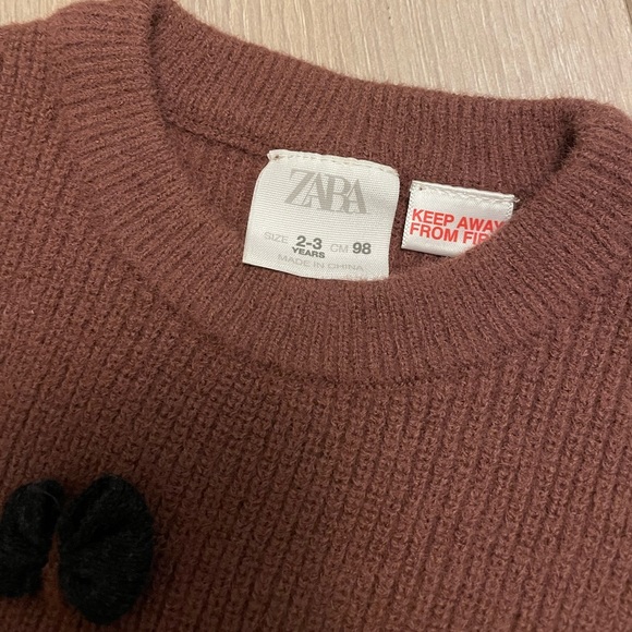 Zara sweater with bows - Picture 2 of 4